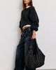 Lioness Lioness Dolce Oversized Crew Neck Sweater in Charcoal, Women's at Urban Outfitters - 2