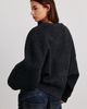 Lioness Lioness Dolce Oversized Crew Neck Sweater in Charcoal, Women's at Urban Outfitters - 4