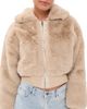 Lioness Lioness Drita Faux Fur Jacket Sand - 1
