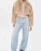 Lioness Lioness Drita Faux Fur Jacket Sand - 5