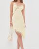Lioness Lioness Emerging Midi Dress Lemon - 5