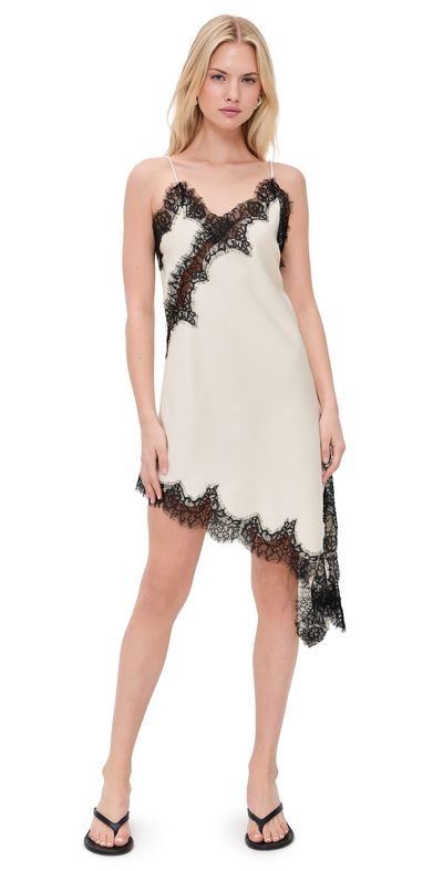 Lioness Lioness Emerging Midi Dress Porcelain