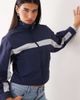 Lioness Lioness Essential funnel neckwindbreaker jacket in navy - 1