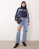 Lioness Lioness Essential funnel neckwindbreaker jacket in navy - 3