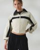 Lioness Lioness Essential Zip-Up Windbreaker Jacket in Beige, Women's at Urban Outfitters - 1