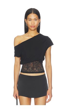 LIONESS LIONESS Etoile Off Shoulder Top