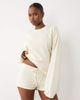 Lioness Lioness exclusive Bloom cotton blend shorts in lemon stripe - part of a set-Yellow - 1