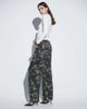 Lioness Lioness exclusive Horseshoe barrel leg jeans in camo-MULTI - 3