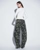 Lioness Lioness exclusive Horseshoe barrel leg jeans in camo-MULTI - 4