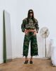 Lioness Lioness exclusive Hudson collar detail cropped bomber jacket in camo-Green - 3
