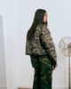 Lioness Lioness exclusive Hudson collar detail cropped bomber jacket in camo-Green - 4