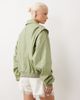 Lioness Lioness exclusive Vista leather look contrast stitch bomber jacket in soft khaki-Green - 4