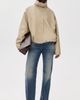 Lioness Lioness Faux Leather Shoreline Funnel Jacket Camel - 5