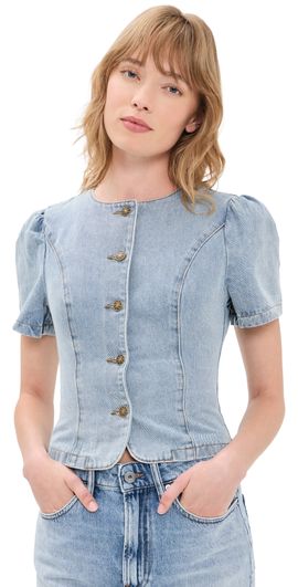 Lioness Lioness Femme Blouse Light Denim