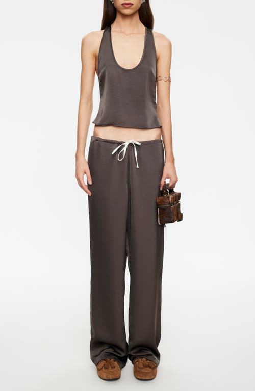 LIONESS LIONESS Femme Satin Drawstring Pants