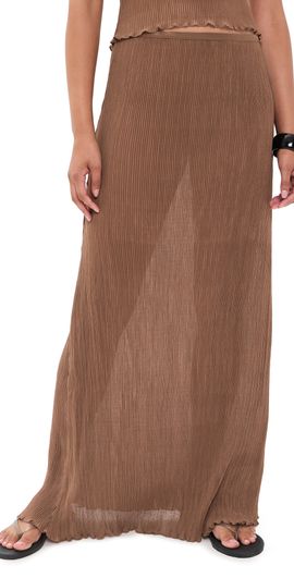 Lioness Lioness Ford Maxi Skirt Cocoa