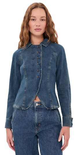 Lioness Lioness Form Jacket Mid Blue