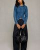 Lioness Lioness Form Tailored Double-Breasted Jacket in Blue, Women's at Urban Outfitters - 2