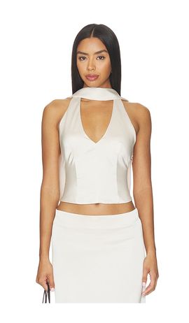 LIONESS LIONESS Front Row Halter Top