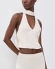 Lioness Lioness Front Row Halter Top Cream - 2