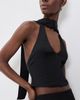 Lioness Lioness Front Row Halter Top Noir - 2