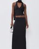 Lioness Lioness Front Row Halter Top Noir - 5