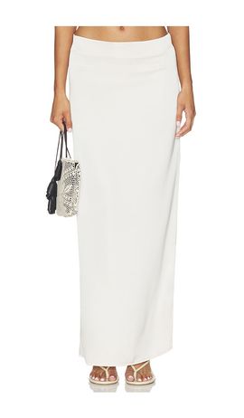 LIONESS LIONESS Front Row Maxi Skirt