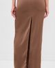 Lioness Lioness Front Row Maxi Skirt Chocolate - 3