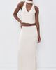 Lioness Lioness Front Row Maxi Skirt Cream - 5