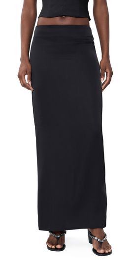 Lioness Lioness Front Row Maxi Skirt Noir