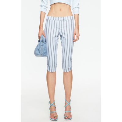 LIONESS LIONESS Frost Stripe Capris