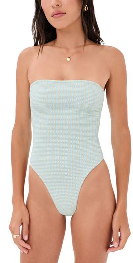 Lioness Lioness Gigi One Piece Mint Plaid