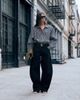 Lioness Lioness Horseshoe barrel leg jeans in black - 1