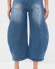 Lioness Lioness Horseshoe Cropped Jeans Dark Indigo - 3