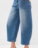 Lioness Lioness Horseshoe Cropped Jeans Dark Indigo - 4