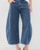 Lioness Lioness Horseshoe Cropped Jeans Light Denim - 2