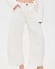 Lioness Lioness Horseshoe Cropped Jeans Porcelain - 2