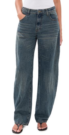 Lioness Lioness Horseshoe Jeans Dark Denim