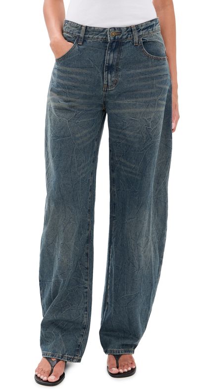 Lioness Lioness Horseshoe Jeans Dark Denim