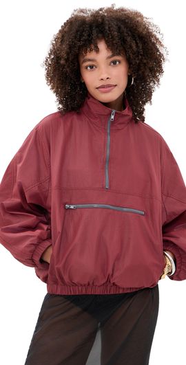 Lioness Lioness Ibiza Windbreaker Burgundy