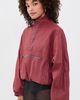 Lioness Lioness Ibiza Windbreaker Burgundy - 4