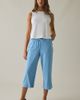 Lioness Lioness Juicy Cropped Low-Rise Straight Leg Sweatpants in Light Blue, Women's at Urban Outfitters - 2