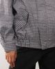 Lioness Lioness Kenny collar detail oversized bomber jacket in navy plaid-Multi - 2