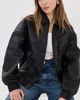 Lioness Lioness Kenny Woven Bomber Jacket ONYX S - 2