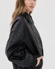 Lioness Lioness Kenny Woven Bomber Jacket ONYX S - 4