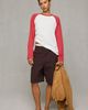 Lioness Lioness Kravitz Oversized Raglan Baseball Tee in Red, Women's at Urban Outfitters - 1