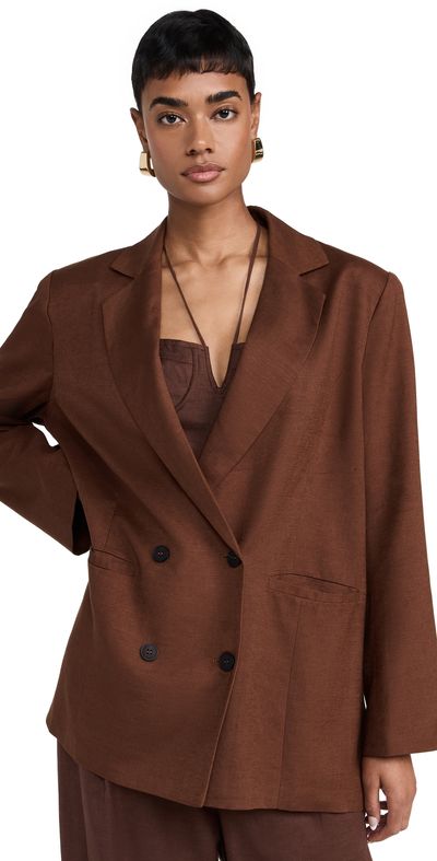 Lioness Lioness La Quinta Blazer Chocolate XS