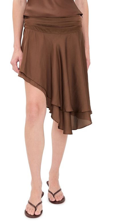 Lioness Lioness Legacy Midi Skirt Cocoa