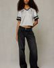 Lioness Lioness Lions Graphic V-Neck Jersey Top in Grey, Women's at Urban Outfitters - 3