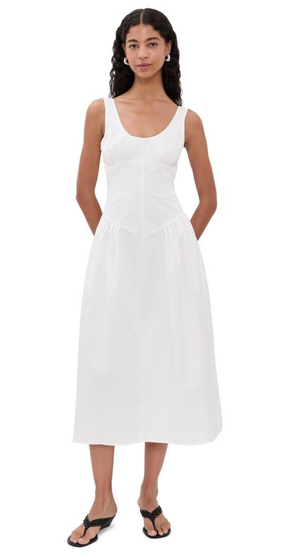 Lioness Lioness Luna Rosa Dress Porcelain